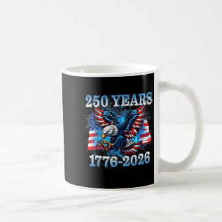 Mug États-Unis 250 ans 1776-2026 aigle drapeau américa