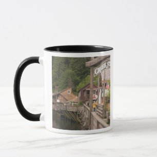 Mug États-Unis, Alaska, Ketchikan, Creek Street, centr