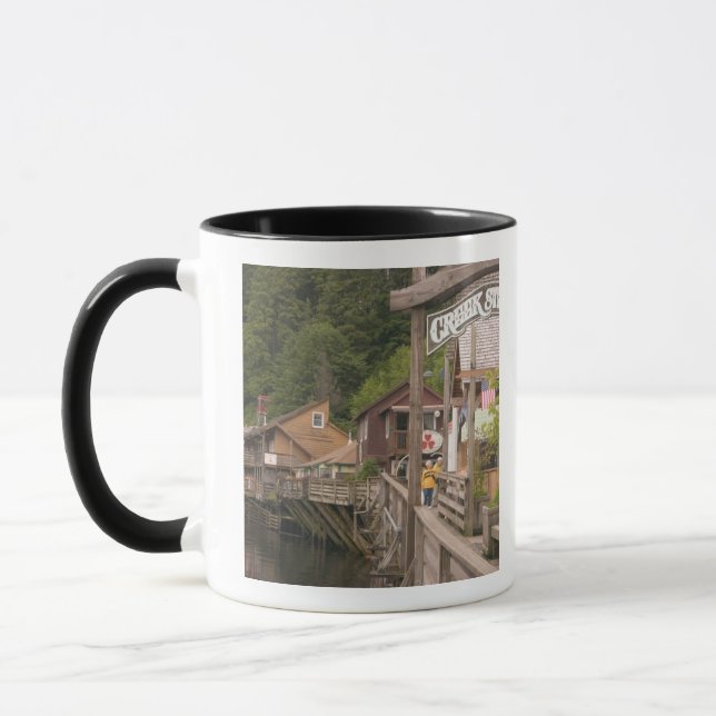 Mug États-Unis, Alaska, Ketchikan, Creek Street, centr (Gauche)