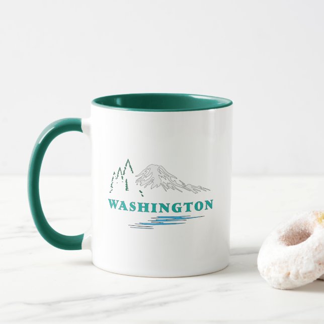 Mug États-Unis d'Amérique (Avec donut)
