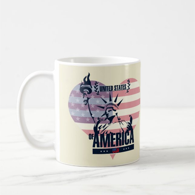 Mug États-Unis d'Amérique Liberty (Gauche)