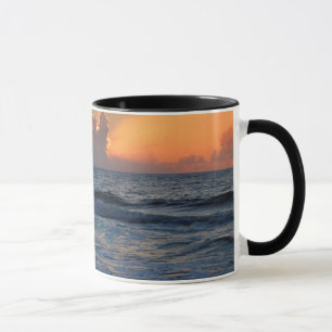 Mug États-Unis, Géorgie, île de Tybee, plage de Tyb