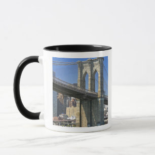 Mug États-Unis, New York, New York City. Pont de Brook