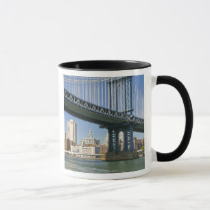 Mug États-Unis, New York, New York City. Pont de Manha