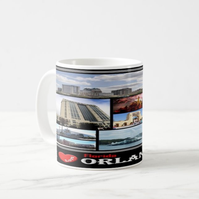 Mug États-Unis - Orlando Florida - (Devant gauche)