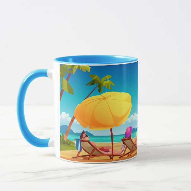 Mug Été détente 2025 (Gauche)