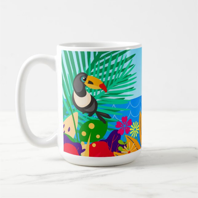 Mug Été tropical (Gauche)