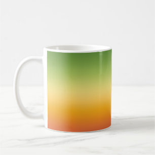 Mug Été Tropical Dégradé Orange Lemon Lime Ombre