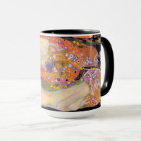 Eternal Elegance : Gustav Klimt's Water Serpents I