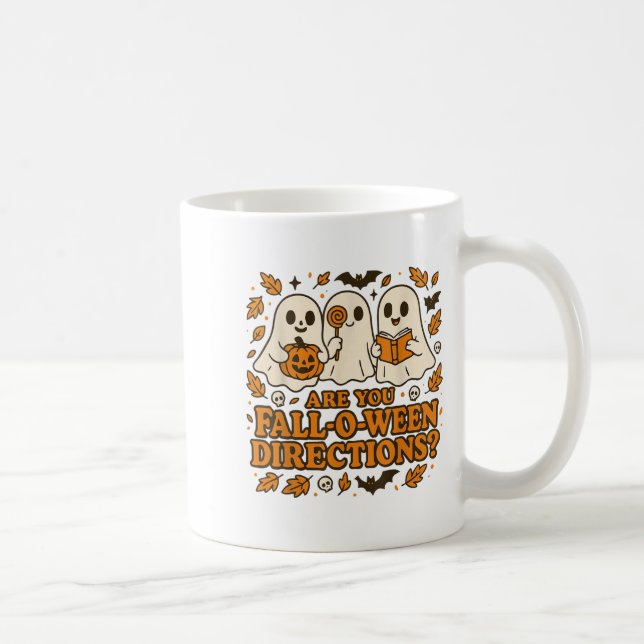Mug Êtes-vous automne-o-interpolé Direction Funny Ense (Droite)