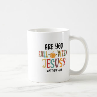Mug Êtes-vous Chute-o-entre Jésus Citrouille drôle Chr