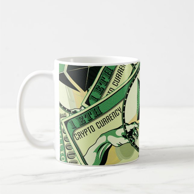 Mug Ethereum Crypto ETH Millionaire Graphique (Gauche)