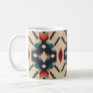 Mug Ethnic Abstrait : Tribal Geometry Print.