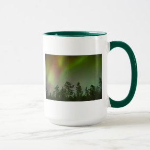 Mug Étincelle de lueur de cieux de lumières du nord 
