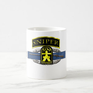 Mug étiquette 509th Geronimo du tireur isolé 11B