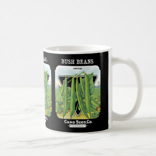Mug Étiquette Bush Beans Seed Packet