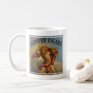 Mug Étiquette du tabac, 1868.