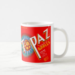 Mug Étiquette Topaz Apple