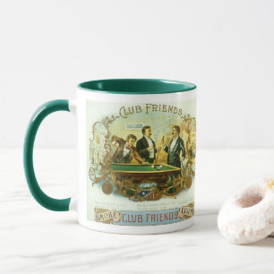 Mug Étiquette vintage de cigares