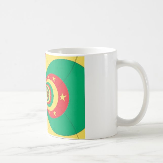 Mug étoile à cinq branches République du Cameroun (Droite)
