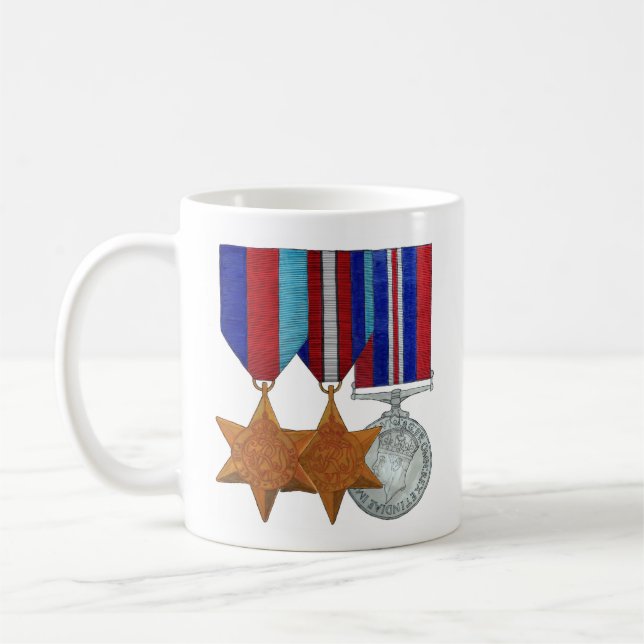 Mug étoile arctique + Musique de guerre (Gauche)