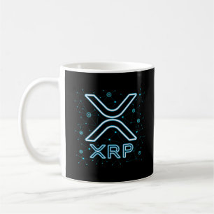 Mug Étoiles de chiffrement XRP Cryptomonnaie XRPL Bloc