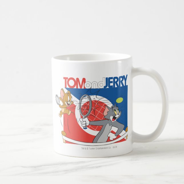 Mug Étoiles de tennis Tom et Jerry 4 (Droite)