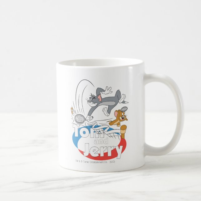 Mug Étoiles de tennis Tom et Jerry 7 (Droite)