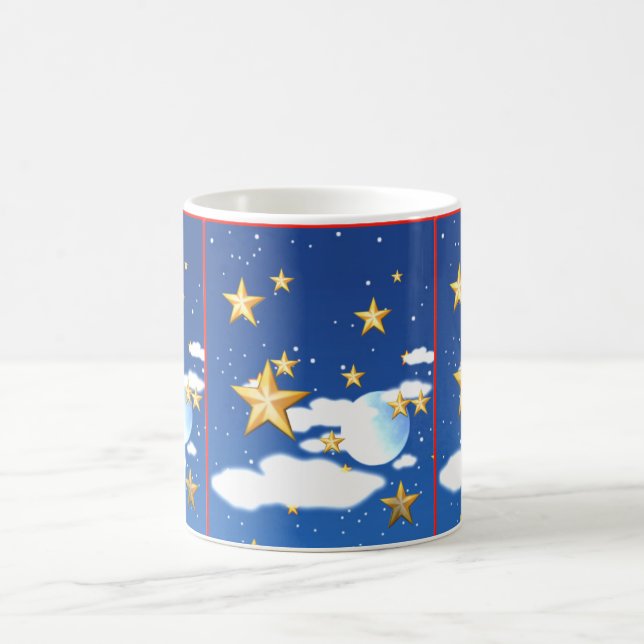 Mug Étoiles dorées - (Centre)