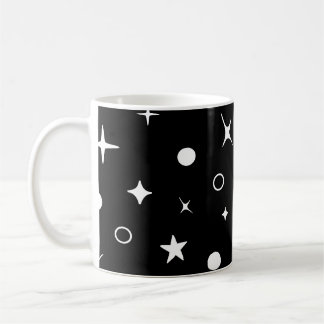 Mug étoiles du ciel noir