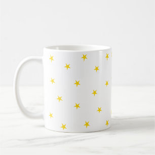 Mug étoiles jaunes