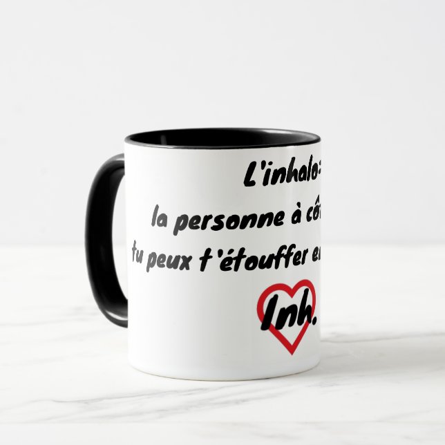 Mug Étouffer (Devant gauche)