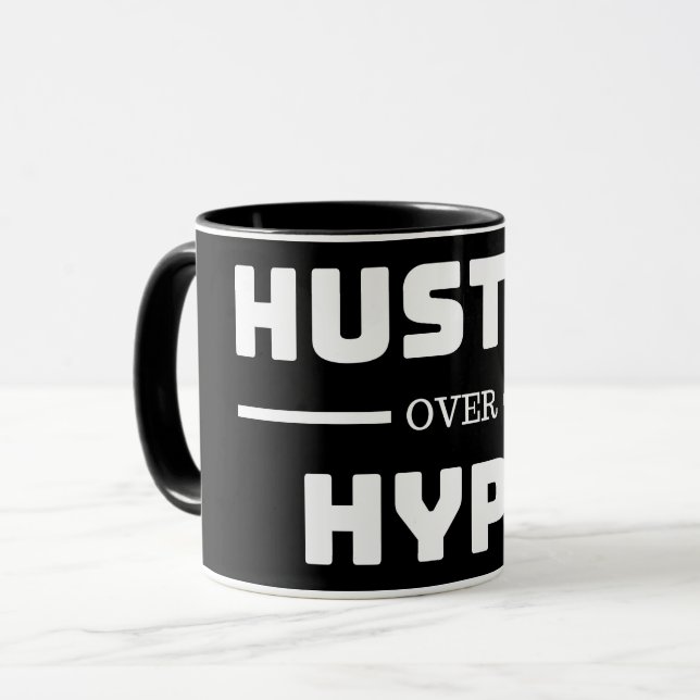 Mug Étournez-vous au-dessus de la boue hype (Devant gauche)