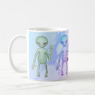 Mug Étranger de Paix Fatigué