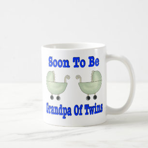 Mug ÊTRE BIENTÔT GRAND-PAPA des jumeaux