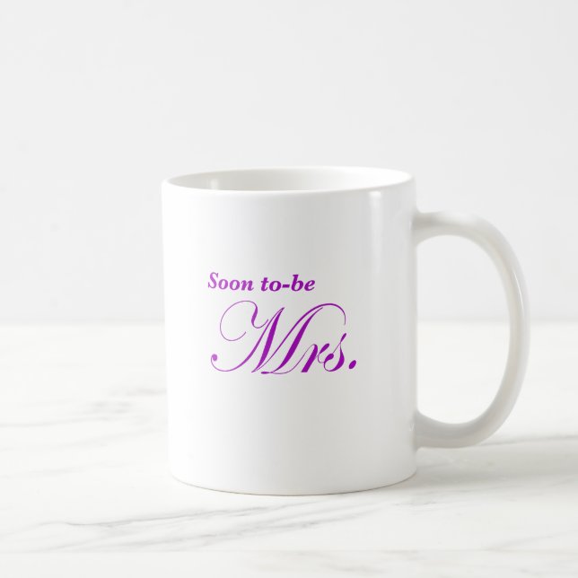 Mug Être bientôt Mme (Droite)