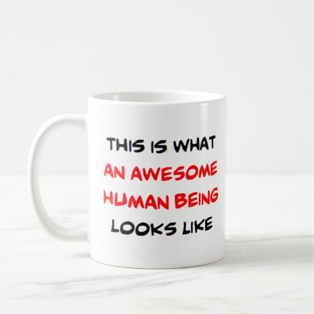 Mug être humain, génial (Gauche)