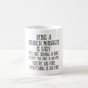 Mug Être Responsable De Branche Est Facile. C'est comm