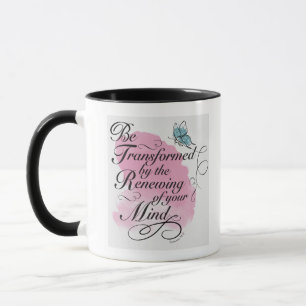 Mug Être transformé et renouvelé - Romains 12 : 2