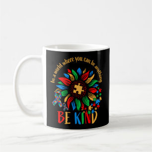 Mug Être Un Autisme Tournesol C'Est Ok D'Être Différen