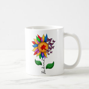 Mug Être un tournesol-Sensibilisation sur l'autisme