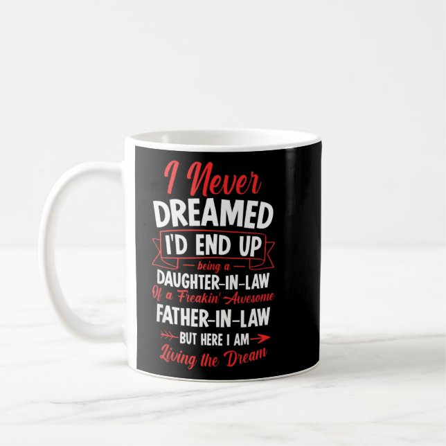 Mug Être Une Fille En Droit D'Un Fils Freakin' Awesome (Gauche)