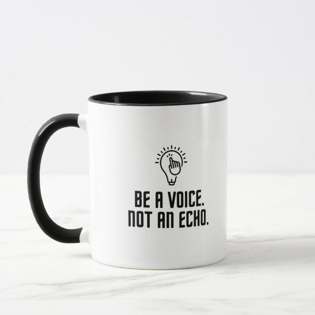 Mug Être une voix pas un écho (Gauche)