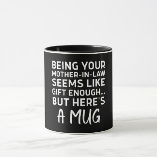 Mug Être votre belle-mère semble être un cadeau suffis
