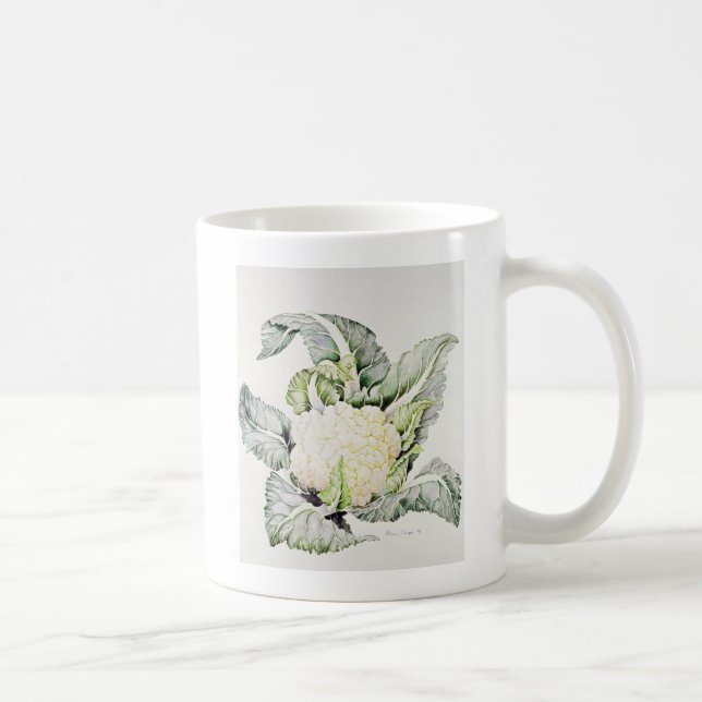Mug Étude 1993 de chou-fleur (Droite)