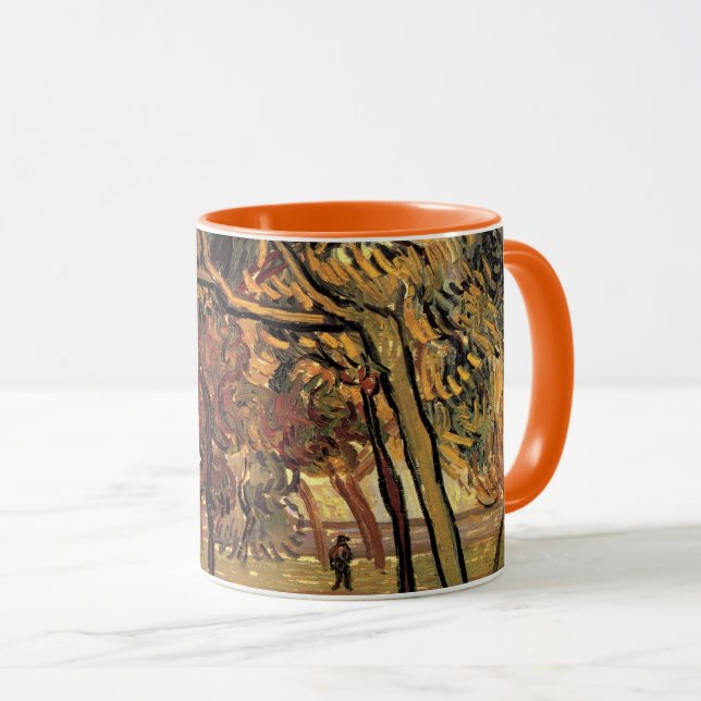 Mug Étude des pins par Vincent van Gogh (Devant droit)