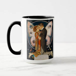 Mug Étude pour le couple papillon, 1923 par Leyendecke