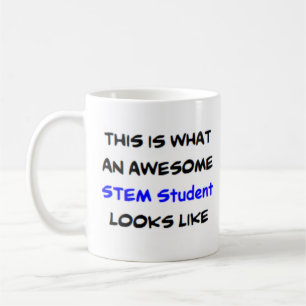 Mug étudiante en tige, géniale