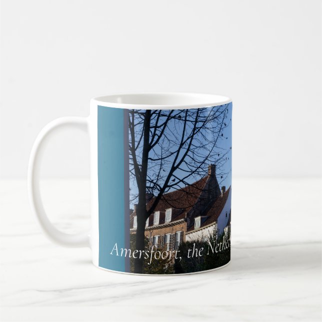 Mug Evening Cityscape, Amersfoort, the Netherlands (Gauche)