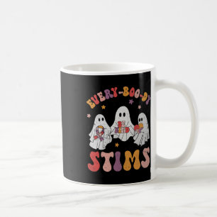Mug Every-boo-dy stimme drôle Autisme Fantôme Hallowee